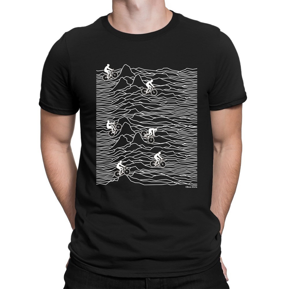 Cycling Radiowaves Uknown Pleasures Tshirt